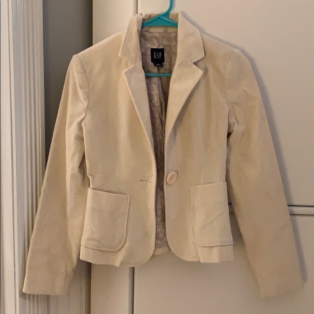 Women’s Cream Blazer